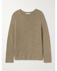 The Row - Kathy Cotton-Bouclé Sweater - Lyst