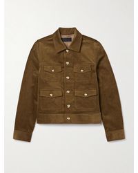 Nili Lotan - Lizeth Cotton-Blend Corduroy Jacket - Lyst