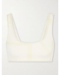 TOTEME - Monogram Printed Bikini Top - Lyst