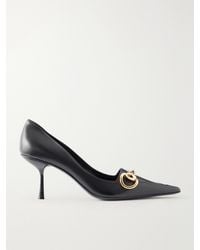 Gucci - Boulevard Horsebit-Embellished Leather Pumps - Lyst