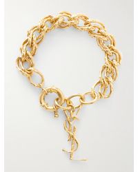 Saint Laurent - Tone Bracelet - Lyst