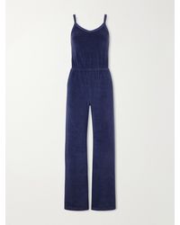 Suzie Kondi - Elma Cotton-Blend Terry Jumpsuit - Lyst