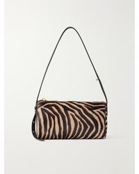 Veronica Beard - Ziger Animal-Print Calf Hair Shoulder Bag - Lyst