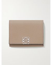 Loewe - Anagram Textured-Leather Wallet - Lyst