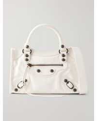 Balenciaga - Le City Mini Metallic Leather Shoulder Bag - Lyst