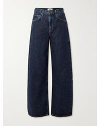 Agolde - Low Curve High-Rise Wide-Leg Jeans - Lyst