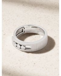 Messika - Move Noa Ciselé 14-Karat Diamond Ring - Lyst