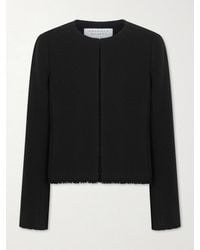 Gabriela Hearst - Normand Frayed Wool And Cashmere-Blend Jacket - Lyst