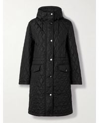 Burberry - Wattierte Kapuzenjacke Aus Gestepptem Shell - Lyst