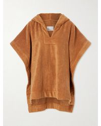 Lisa Marie Fernandez - Hooded Cotton-Terry Poncho - Lyst