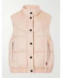 Moncler - Doucy Padded Quilted Shell Down Ski Vest - Lyst