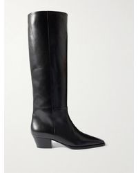 Aeyde - Medea Kniehohe Stiefel Aus Leder - Lyst