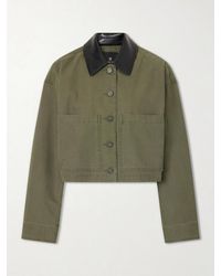 Anine Bing - Yuma Cotton Jacket - Lyst