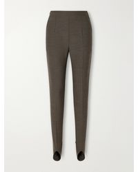 Jil Sander - Wool-Blend Stretch-Gabardine Straight-Leg Stirrup Pants - Lyst