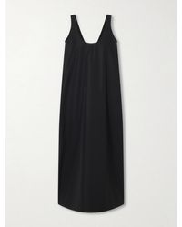 TOTEME - Cotton-Poplin Midi Dress - Lyst
