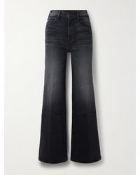 Mother - The Hustler Roller High-Rise Flared Jeans - Lyst