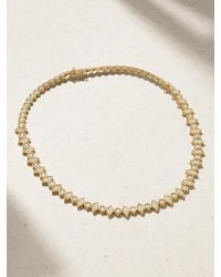 KOLOURS JEWELRY - Hexagon Extra Large 18-Karat Diamond Necklace - Lyst