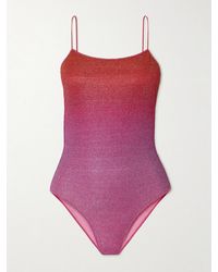 Oséree - Lumière Metallic Swimsuit - Lyst