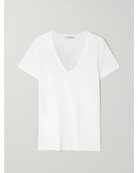 Nili Lotan - Carol Cotton-Jersey T-Shirt - Lyst