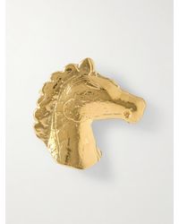 YSSO - Equestrian Dream Vergoldete Brosche - Lyst