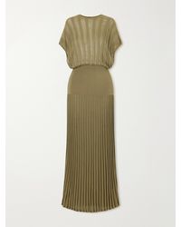 Zimmermann - Clash Billow Striped Jersey Maxi Dress - Lyst