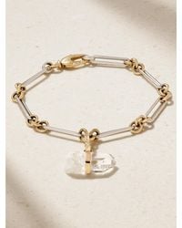 JIA JIA - Jumbo 14-Karat And, Quartz And Diamond Bracelet - Lyst