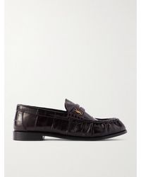 Saint Laurent - Le Loafer Eel Loafers - Lyst
