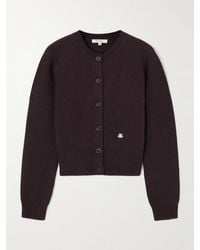JW Anderson - Cardigan Aus Wolle Mit Stickerei - Lyst
