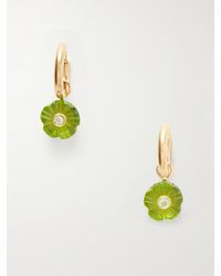 Jennifer Behr - Lillian-Tone Crystal Earrings - Lyst