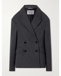 Balenciaga - Stola Double-Breasted Wool Jacket - Lyst
