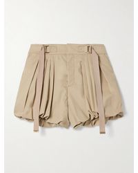 Chloé - Pleated Shorts - Lyst