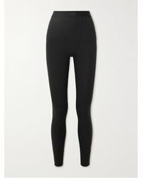 Skims - Cotton Rib Legging – Soot – Leggings Aus Gerippter Stretch-Baumwolle - Lyst
