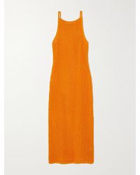 Cult Gaia - Yaro Crocheted Cotton-blend Midi Dress - Lyst