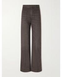Victoria Beckham - Alina High-Rise Flared Jeans - Lyst
