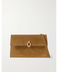Metier - Parallel 22 Small Suede Shoulder Bag - Lyst