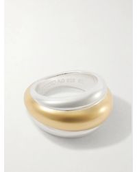 LIE STUDIO - The Zoe-Plated Ring - Lyst