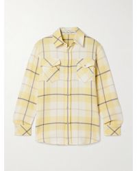 God's True Cashmere - Dreamer Checked Cashmere Shirt - Lyst