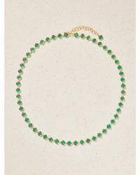 Irene Neuwirth - 18-Karat Emerald Necklace - Lyst