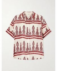 Johanna Ortiz - Printed Linen Shirt - Lyst