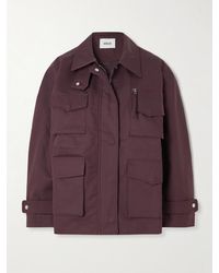 Agolde - Aubrey Cotton-Gabardine Jacket - Lyst