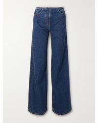 Givenchy - Distressed Mid-rise Flared Jeans - Lyst