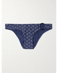 Matteau - The Ring Embellished Floral-Print Recycled Bikini Briefs - Lyst