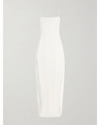 Jacquemus - The Plumetis Knitted Maxi Dress - Lyst