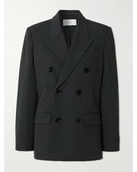 Ami Paris - Oversized Double-Breasted Wool Blazer - Lyst