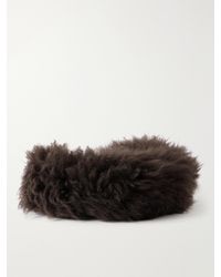 Yves Salomon - Shearling Headband - Lyst