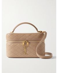 Saint Laurent - Gaby Vanity Mini Quilted Leather Shoulder Bag - Lyst