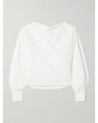 Salon 1884 - Net Sustain Calne Cotton-Poplin Blouse - Lyst