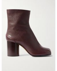 Maison Margiela - Tabi Split-Toe Leather Ankle Boots - Lyst