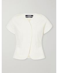 Jacquemus - La Veste Ovalo Faille Blazer - Lyst