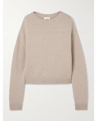 KHAITE - Milo Cashmere Sweater - Lyst